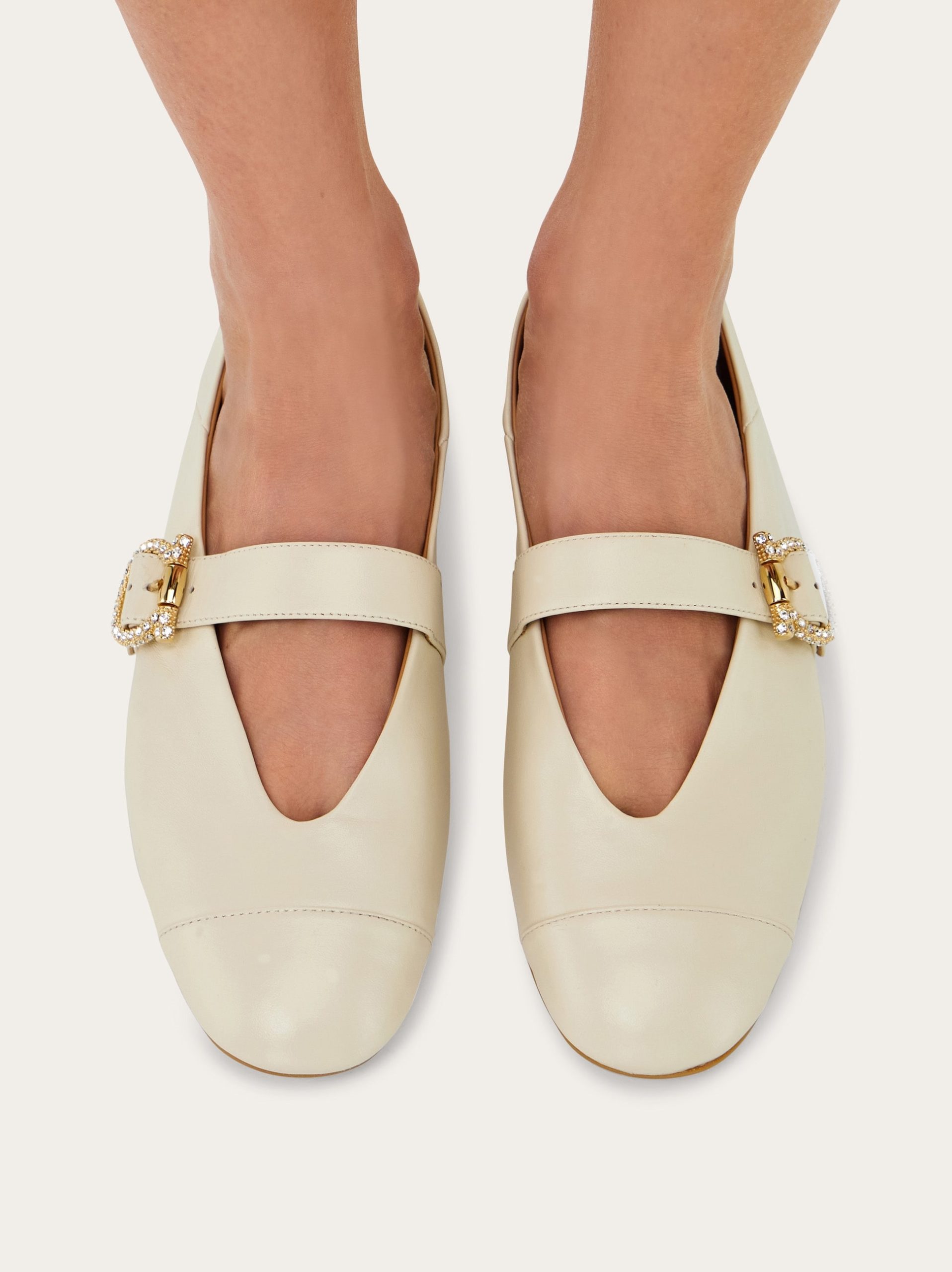 Ferragamo Bridal – Gancini ballet flat - Image 2